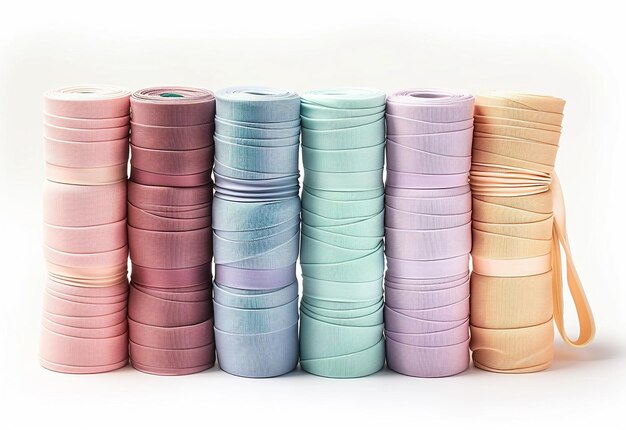 zestaw kolorowych nici